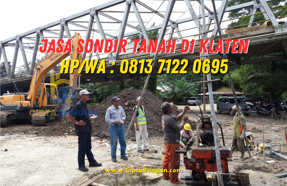 Jasa Sondir Tanah di Klaten