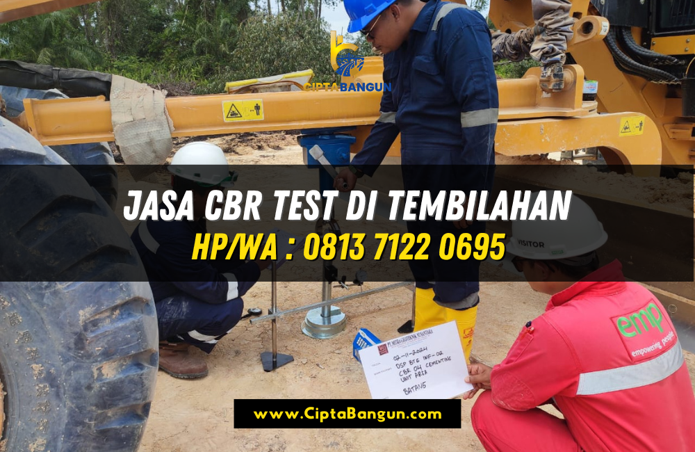 Jasa CBR Test di Tembilahan
