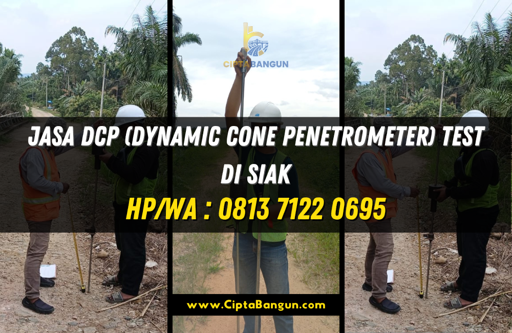 Jasa DCP (Dynamic Cone Penetrometer) Test di Siak