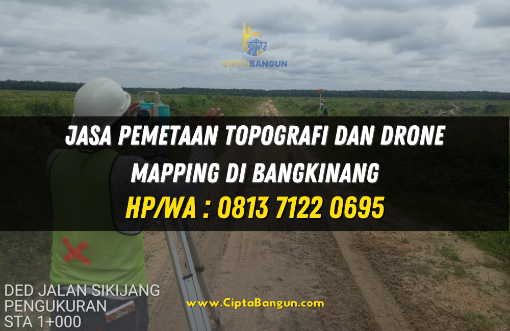 Jasa Pemetaan Topografi dan Drone Mapping di Bangkinang