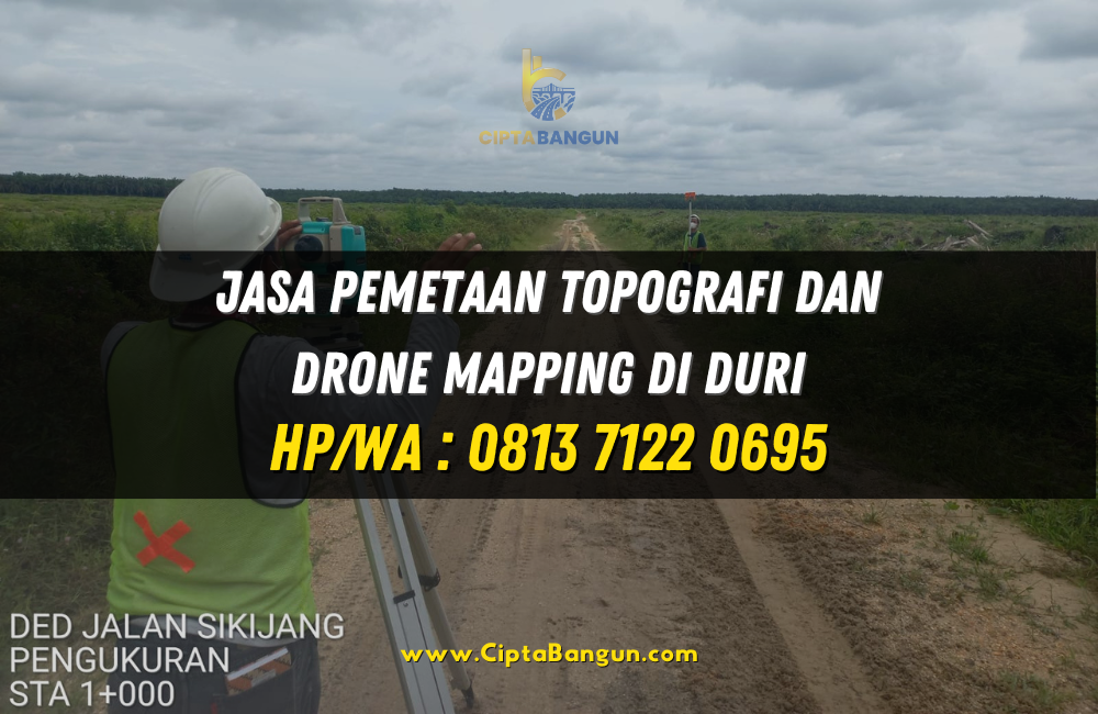 Jasa Pemetaan Topografi dan Drone Mapping di Duri