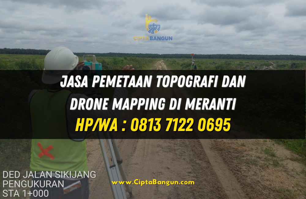 Jasa Pemetaan Topografi dan Drone Mapping di Meranti