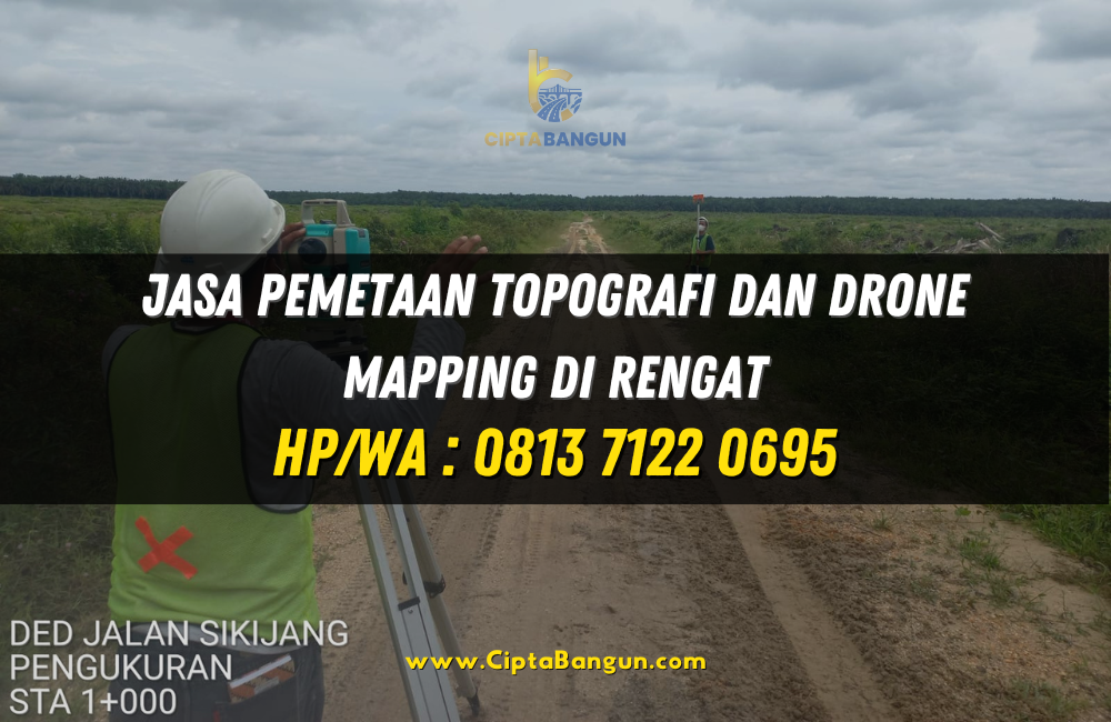 Jasa Pemetaan Topografi dan Drone Mapping di Rengat