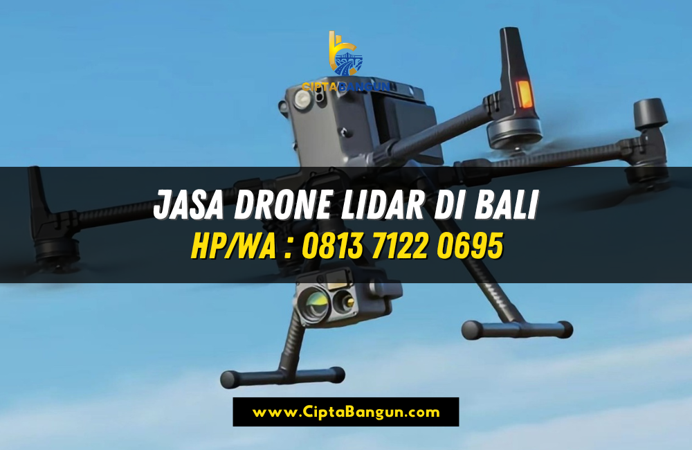 Jasa Drone LiDAR di Bali