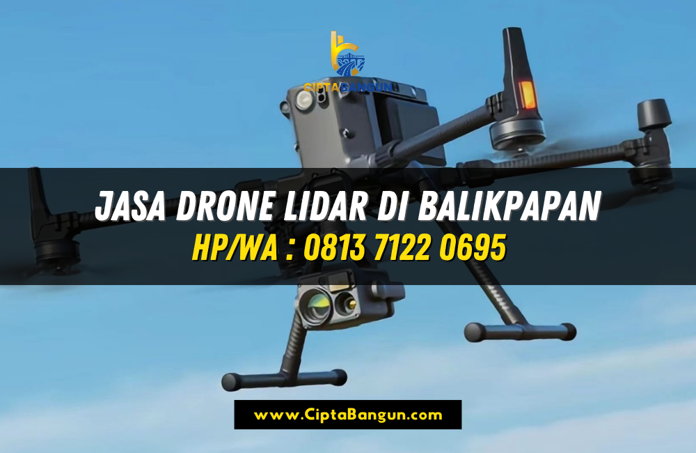 Jasa Drone LiDAR di Balikpapan