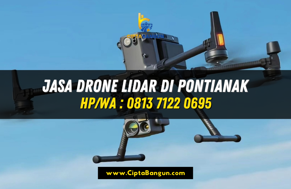 Jasa Drone LiDAR di Pontianak