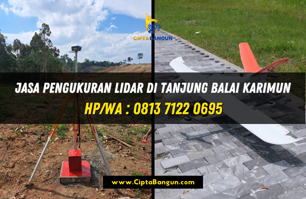 Jasa Pengukuran LiDAR di Tanjung Balai Karimun