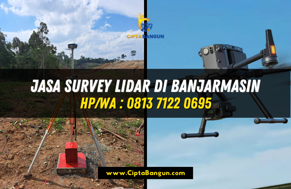 Jasa Survey LiDAR di Banjarmasin