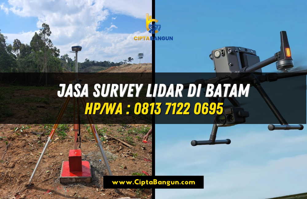 Jasa Survey LiDAR di Batam