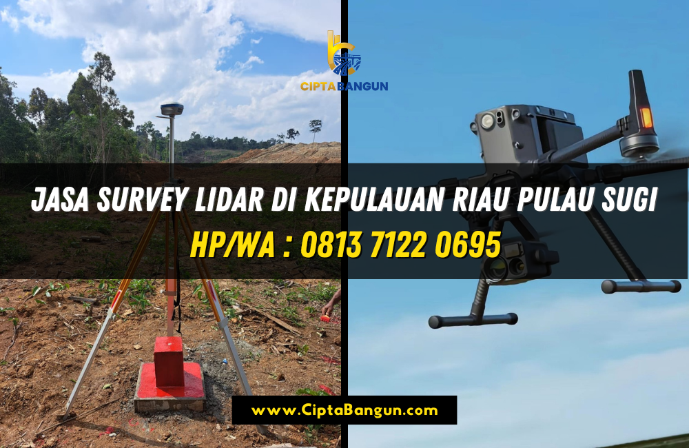 Jasa Survey LiDAR di Kepulauan Riau Pulau Sugi