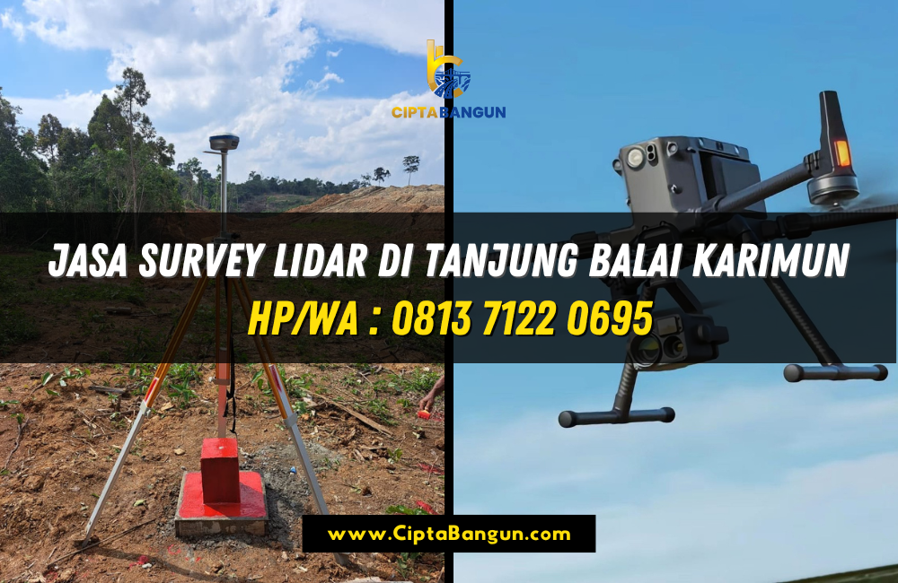 Jasa Survey LiDAR di Tanjung Balai Karimun